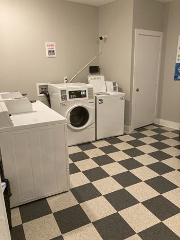 On-site laundry facility